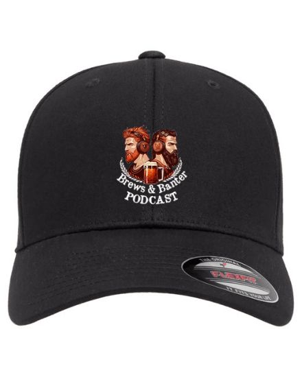 Picture of Brews & Banter Flexfit Fitted Hat (Printed)